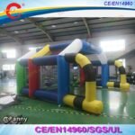 5x5m Carnival Game Inflatable Football Goal For Soccer Shooting Gate - 4