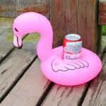 6 Pcs Lot Pool Party Inflatable Drink Floats Cup Holder Animal Fruit Series Water Coaster Floating - 4