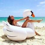60 Inch 1 5m Giant Inflatable Swan Flamingo Toucan Pool Float Unicorn Swimming Ring Holiday Water Fun Toys Boias Piscina - 3