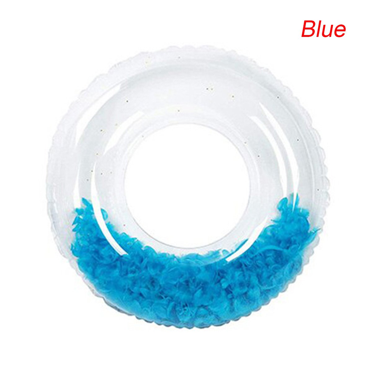 Feather Design Inflatable Swimming Ring Water Float For Kids Adults Life Buoy Pool Mattress Beach Toy - 7 Feather Design Inflatable Swimming Ring Water Float For Kids Adults Life Buoy Pool Mattress Beach Toy - 7