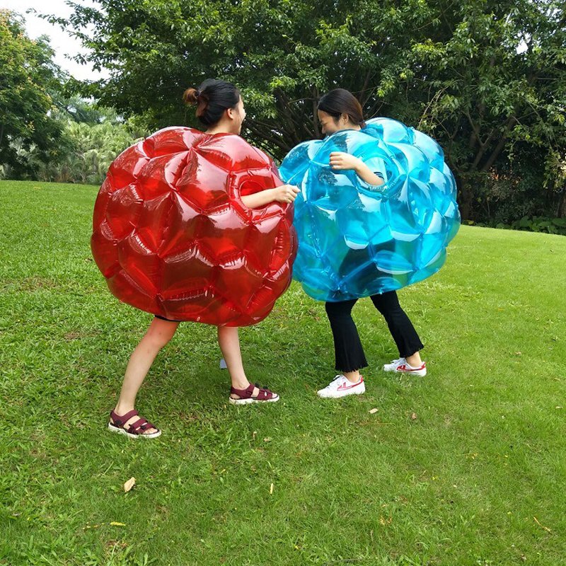 Kids Safe Inflatable Bubble Balls 60cm 90cm Body Collision Bumper Ball For Outdoor Play Punching Activity - 2 Kids Safe Inflatable Bubble Balls 60cm 90cm Body Collision Bumper Ball For Outdoor Play Punching Activity - 2