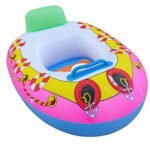 65x45cm Inflatable Swimming Circles Kids Baby Seat Swim Ring Pool Aid Trainer Beach Floating Boat 2-5 Year Old Kid - 2