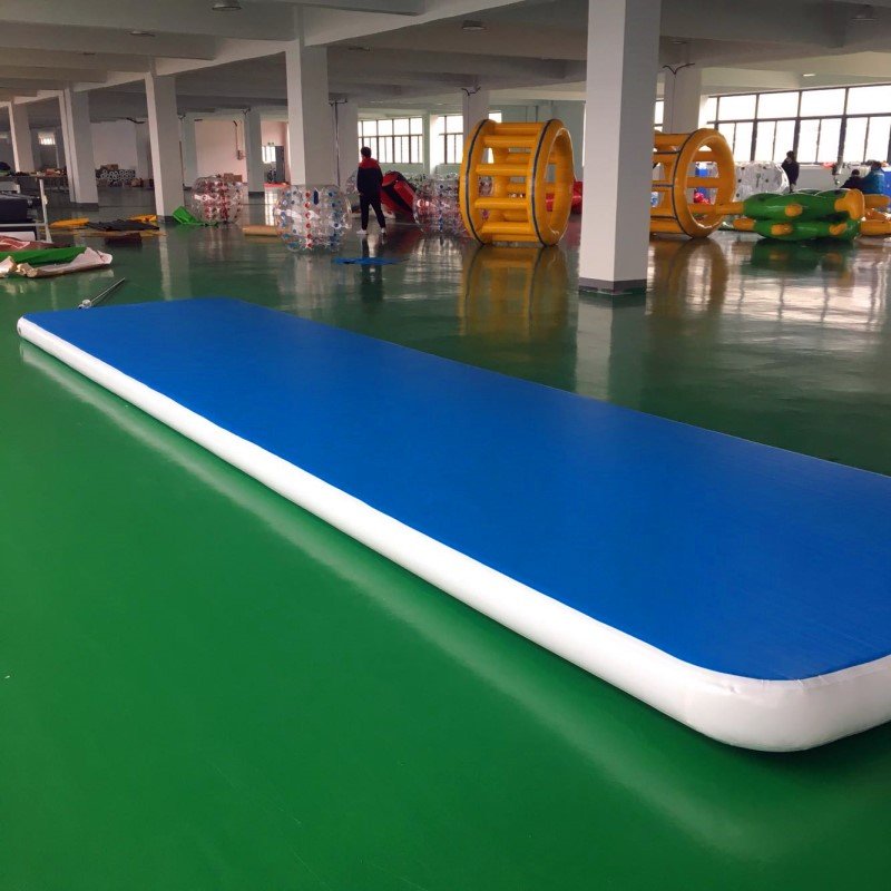 Inflatable Gymnastics Air Track 678m Tumbling Mat Trampoline With Durable Electric Pump For Training - 11