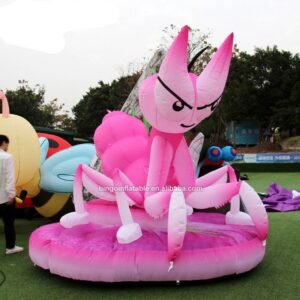 Customized 3x3 Meters Giant Inflatable Mantis Big Inflatables For Decoration Toys