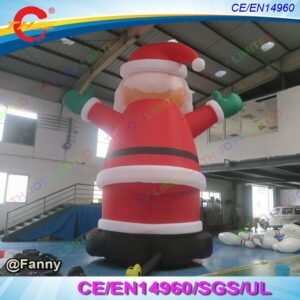 6m 20ft High Giant Inflatable Santa Claus Model Christmas Old Man For Holiday - 2