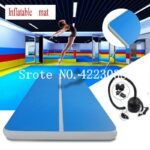 6m Long 2m Width 20cm Thickness Inflatable Air Track Gymnastics Tumbling Mat Gym Airtrack For - 6