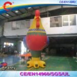 6mh Design Giant Inflatable Rooster For Outdoor Advertising Chicken Animal - 4