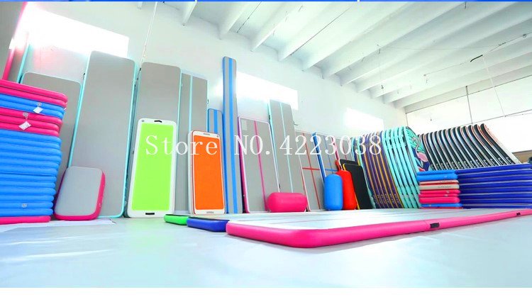 6m Long 2m Wide 20cm Thick Inflatable Gymnastics Air Track Tumbling Mat Ideal For Home Gym Use - 11
