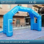 6mwx4mh 20ft 4 Legs Inflatable Start Finish Arch Racing Line Advertising Sports Promotional Events - 3