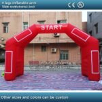 6mwx4mh 20ft 4 Legs Inflatable Start Finish Arch Racing Line Advertising Sports Promotional Events - 6