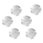 6pcs 3' Stainless Steel D-ring Pad Patch For Pvc Inflatable Rafting Boat Surfboard Water Sports - 5