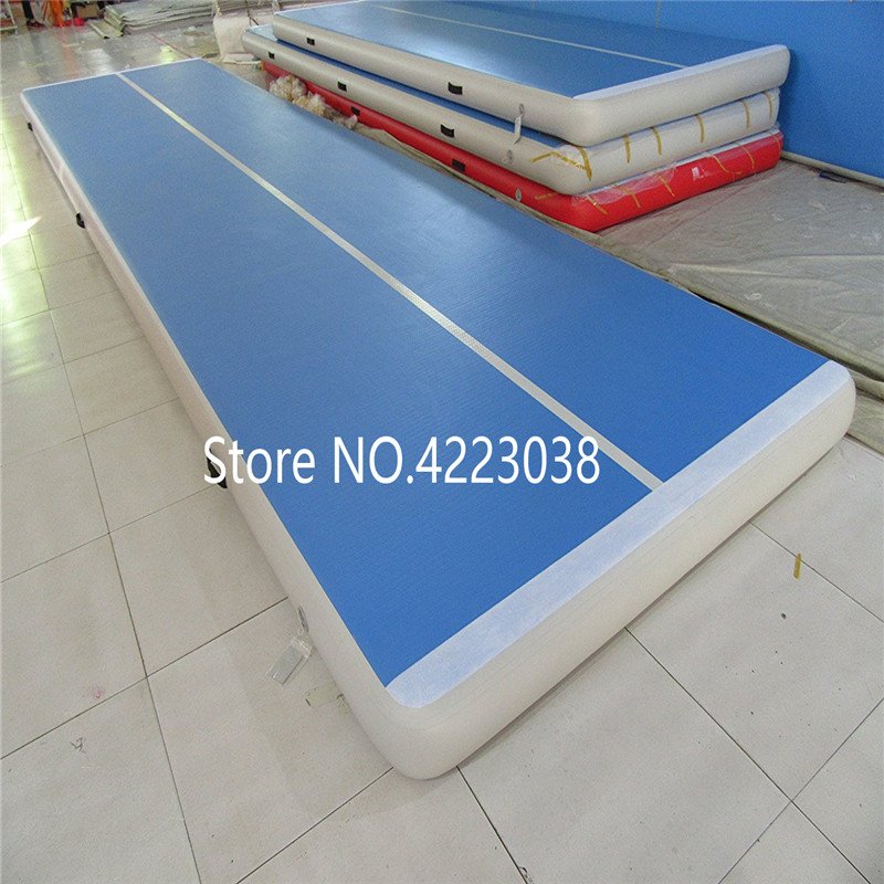 1m Inflatable Gymnastics Air Track Mattress Tumbling Training Floor Exercise Equipment 6x1x0 - 4
