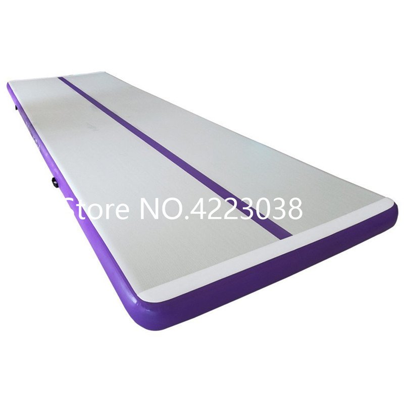 1m Inflatable Gymnastics Air Track Mattress Tumbling Training Floor Exercise Equipment 6x1x0 - 8