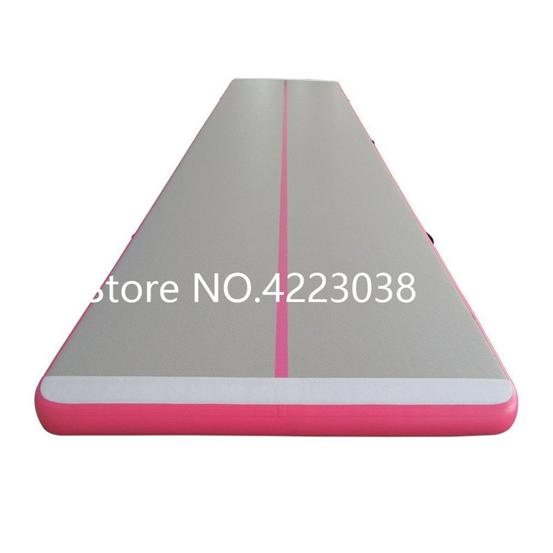 1m Inflatable Gymnastics Air Track Mattress Tumbling Training Floor Exercise Equipment 6x1x0 - 2