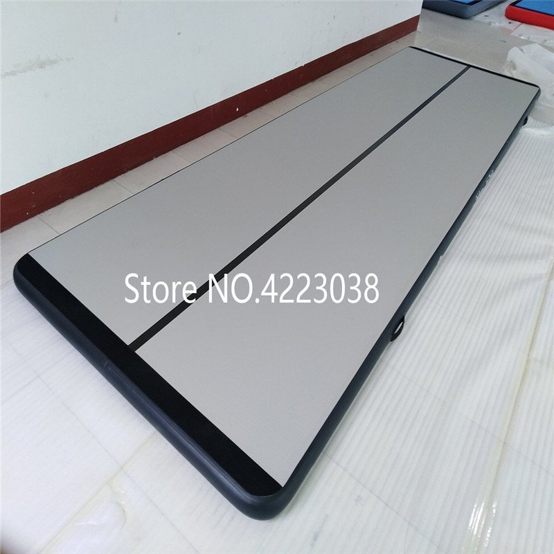 1m Inflatable Gymnastics Air Track Mattress Tumbling Training Floor Exercise Equipment 6x1x0 - 3