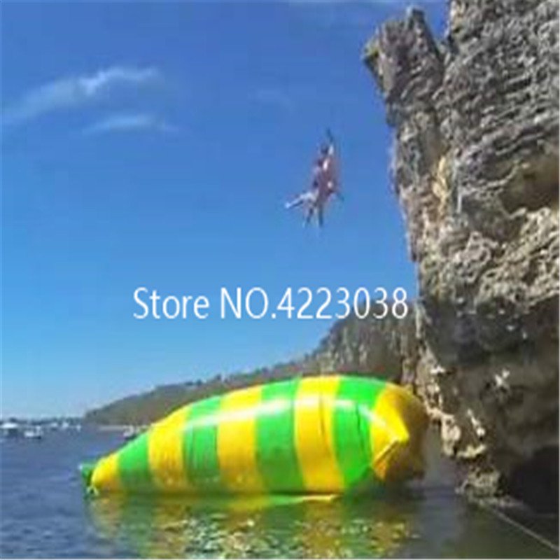6x3m Inflatable Water Blob Bouncing Jump Pillow Water Trampoline With Highperformance Pump - 11