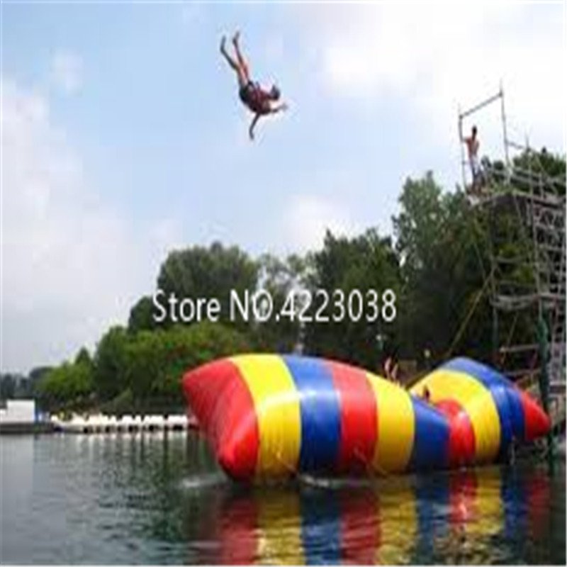 6x3m Inflatable Water Blob Bouncing Jump Pillow Water Trampoline With Highperformance Pump - 14