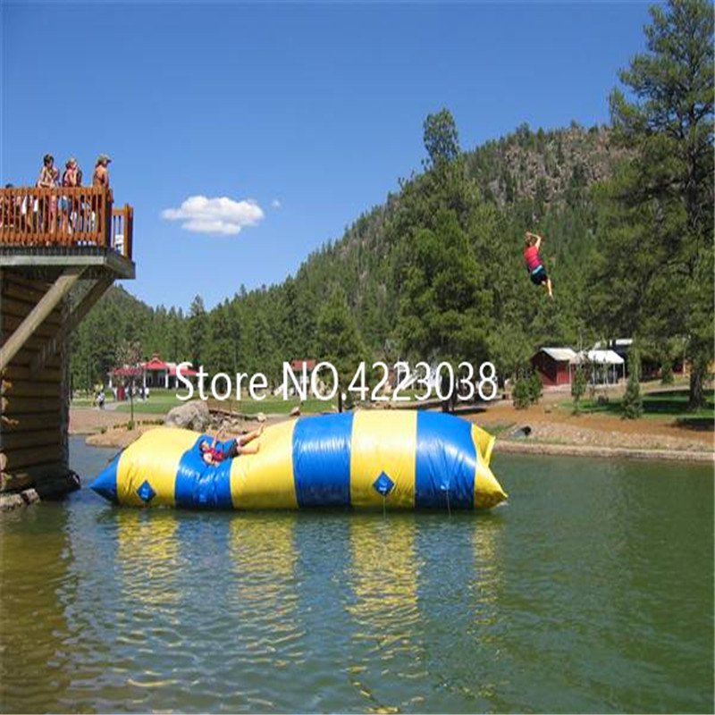 6x3m Inflatable Water Blob Bouncing Jump Pillow Water Trampoline With Highperformance Pump - 16
