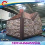 6x4m 20x13ft Backyard Inflatable Pub Huts At Outdoor Party Portable Bar House With Blower - 3