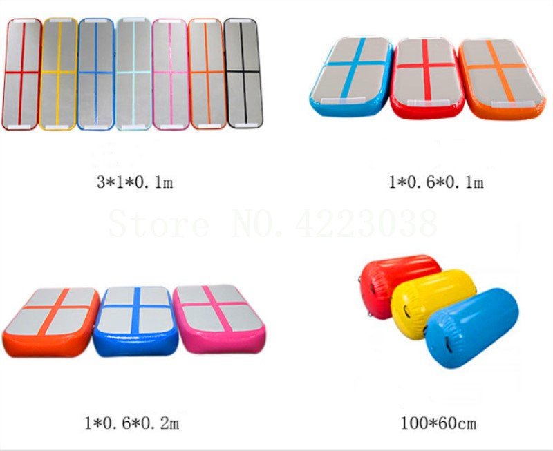 70cm Diameter Inflatable Air Roller Barrel Tumble Roll For Gymnastics Fitness And Training Equipment - 16