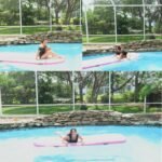 7m8m10m X2mx0 2m Inflatable Gymnastics Airtrack Tumbling Air Track Floor Trampoline For Home Use Training Cheerleading Beach - 6