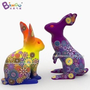 7m Handmade Inflatable Flower Rabbit Series Easter Decoration For Festival Celebration - 2