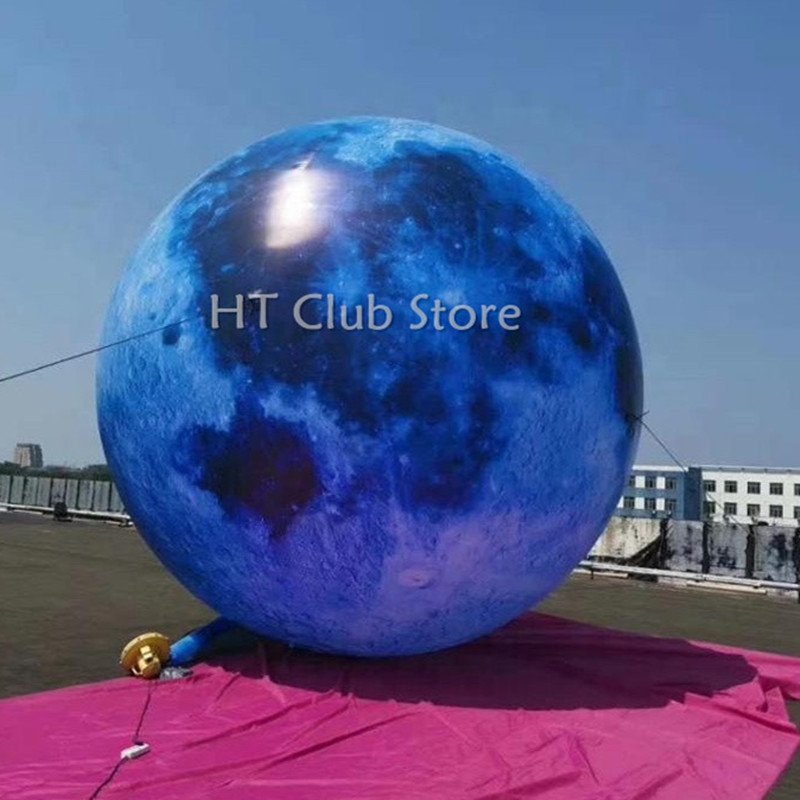 7m Large Inflatable Moon Ball With Led Lights For Commercial Festival Decorations Design - 3 7m Large Inflatable Moon Ball With Led Lights For Commercial Festival Decorations Design - 3
