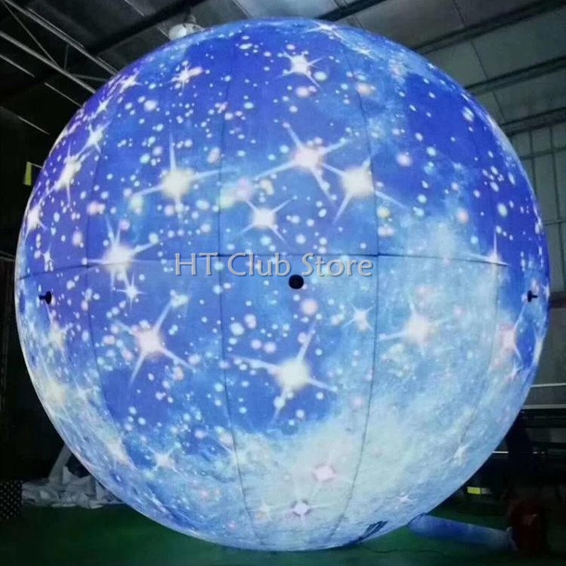 7m Large Inflatable Moon Ball With Led Lights For Commercial Festival Decorations Design - 13 7m Large Inflatable Moon Ball With Led Lights For Commercial Festival Decorations Design - 13