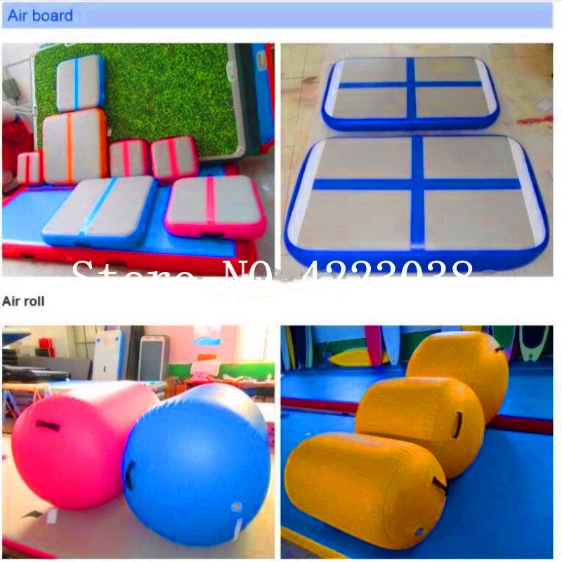 80cm Diameter Inflatable Gymnastics Air Roller Barrel With Electric Pump For Fitness Training Exercise - 15 80cm Diameter Inflatable Gymnastics Air Roller Barrel With Electric Pump For Fitness Training Exercise - 15