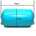 85x100cm Airtrack Inflatable Gymnastics Gym Air Mat Floor Home Exercise Inverted Round Column Tumbling - 6