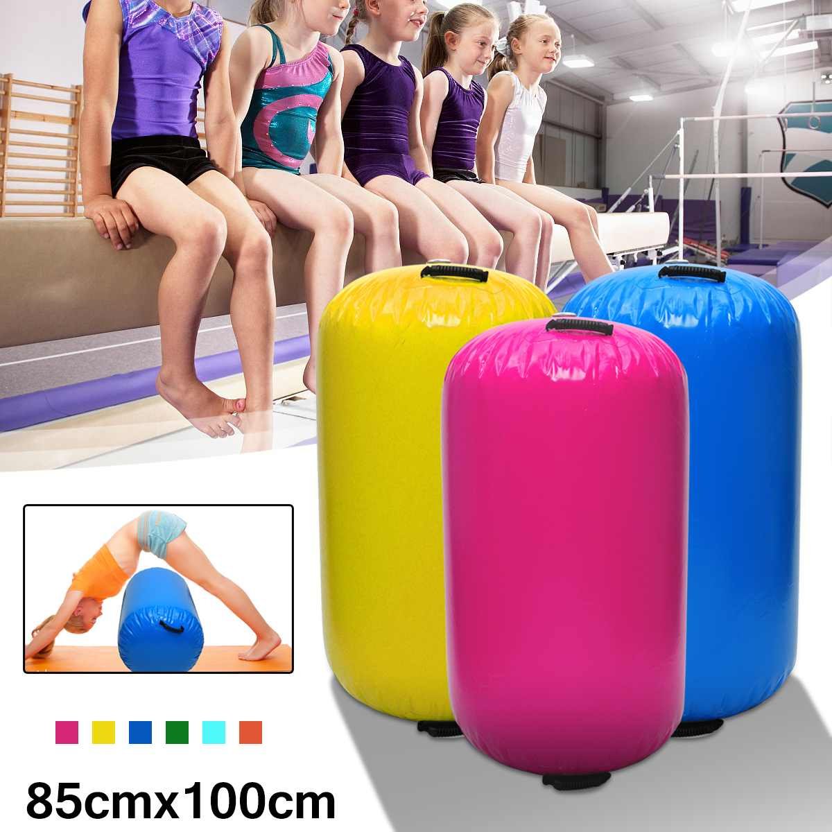 85x100cm Inflatable Gymnastics Airtrack Home Exercise Mat For Tumbling Gym Floor Workouts - 3