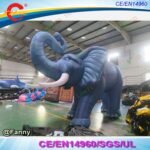 8m Giant Inflatable Elephant For Outdoor Advertising Blow Up Artificial Animal - 3