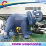 8m Giant Inflatable Elephant For Outdoor Advertising Blow Up Artificial Animal - 4