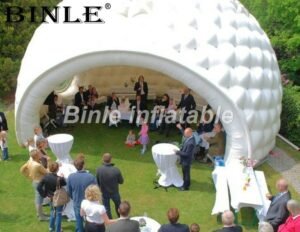 8m White Inflatable Dome Tent Giant Golf Shell For Outdoor Sport Event - 2