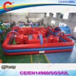 8x8x2mh Inflatable Maze Arena Tag Big Game Durable Labyrinth - 3