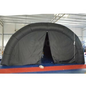 Black Outdoor Inflatable Tent Car Party With Curtain For Commercial Events Exhibition - 2