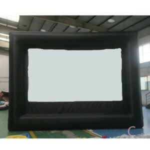 To Door Outdoor Party Inflatable Movie Screen Portable Front & Rear Projection For