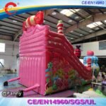 9x5x6mh Giant Candy Slide Inflatable For Ce Bouncy Outdoor Fun City - 3