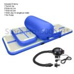 A Set 4 Air Track & 1 Pump Inflatable Water Trampoline Airtrack Gymnastics Mat For - 3