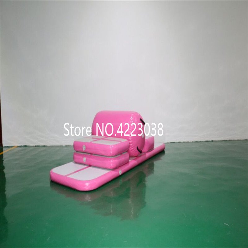 6piece Dwf Air Sealed Inflatable Gymnastic Tumble Track Training Mat For Home Gym Fitness - 7