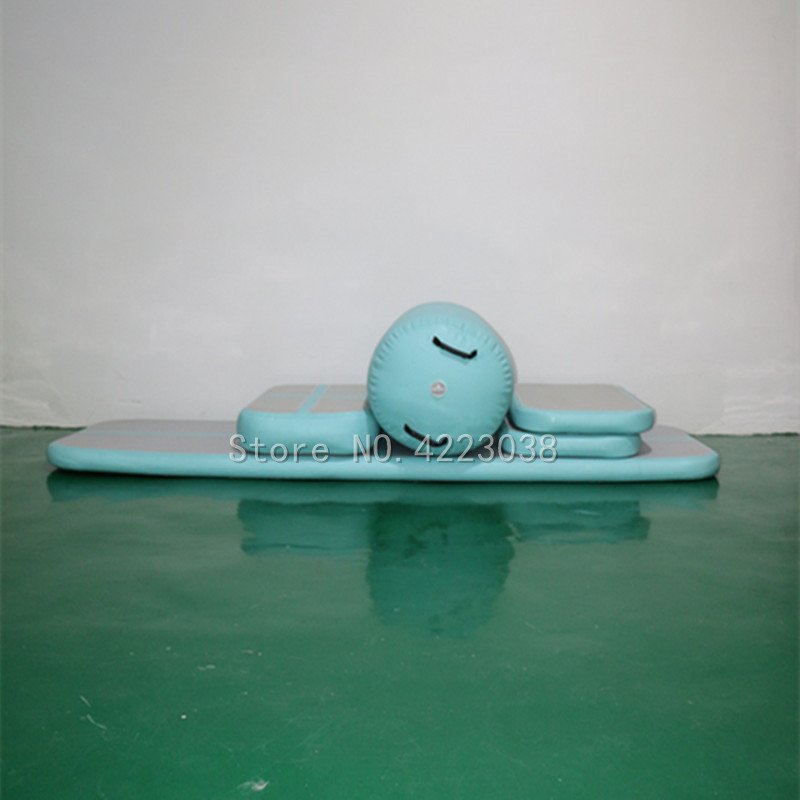 6piece Dwf Air Sealed Inflatable Gymnastic Tumble Track Training Mat For Home Gym Fitness - 3