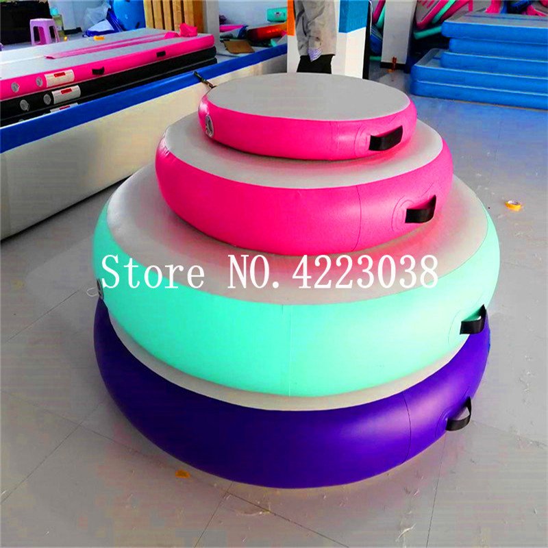Round Inflatable Gymnastics Airspot Floor Training Set 07m 1m 14m Diameter - 7 Round Inflatable Gymnastics Airspot Floor Training Set 07m 1m 14m Diameter - 7