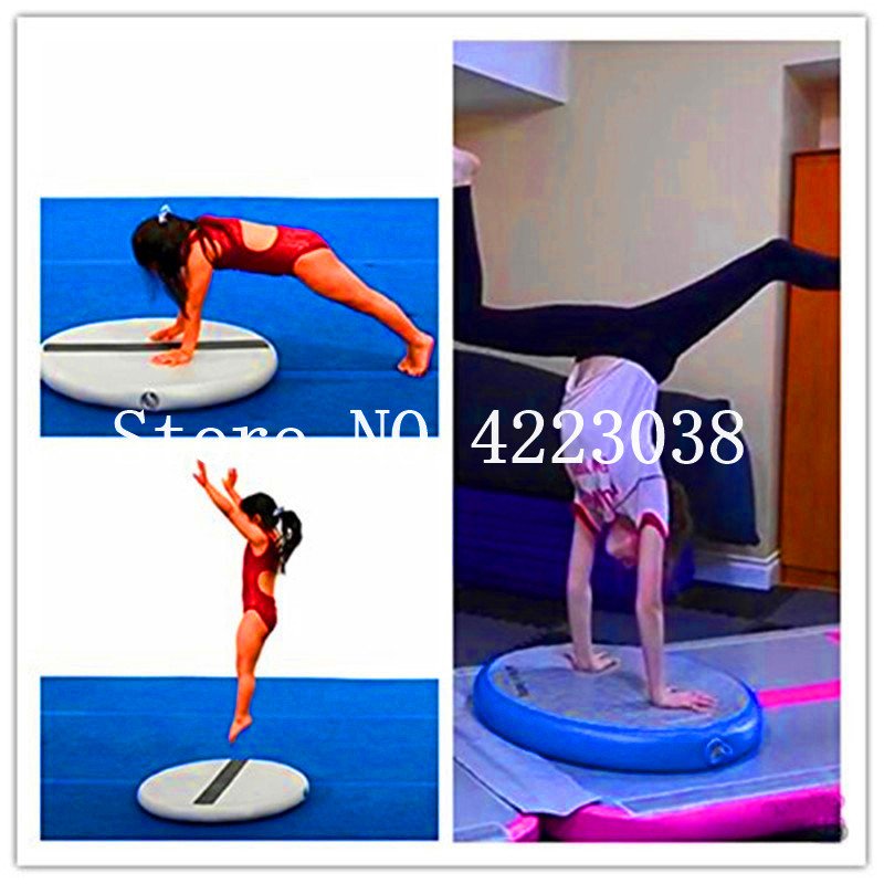 Round Inflatable Gymnastics Airspot Floor Training Set 07m 1m 14m Diameter - 16 Round Inflatable Gymnastics Airspot Floor Training Set 07m 1m 14m Diameter - 16