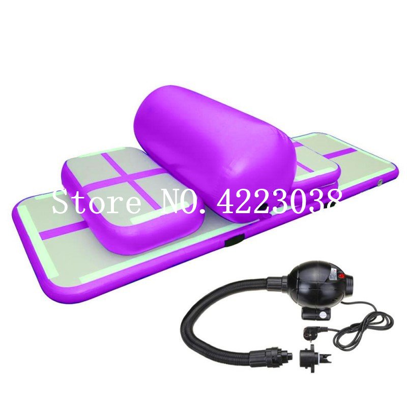 Inflatable Air Track Set For Gymnastics Cheerleading Tumbling Training Equipment - 4