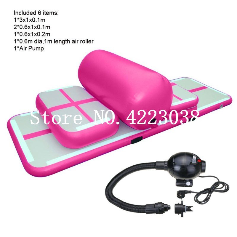 Inflatable Air Track Set For Gymnastics Cheerleading Tumbling Training Equipment - 5