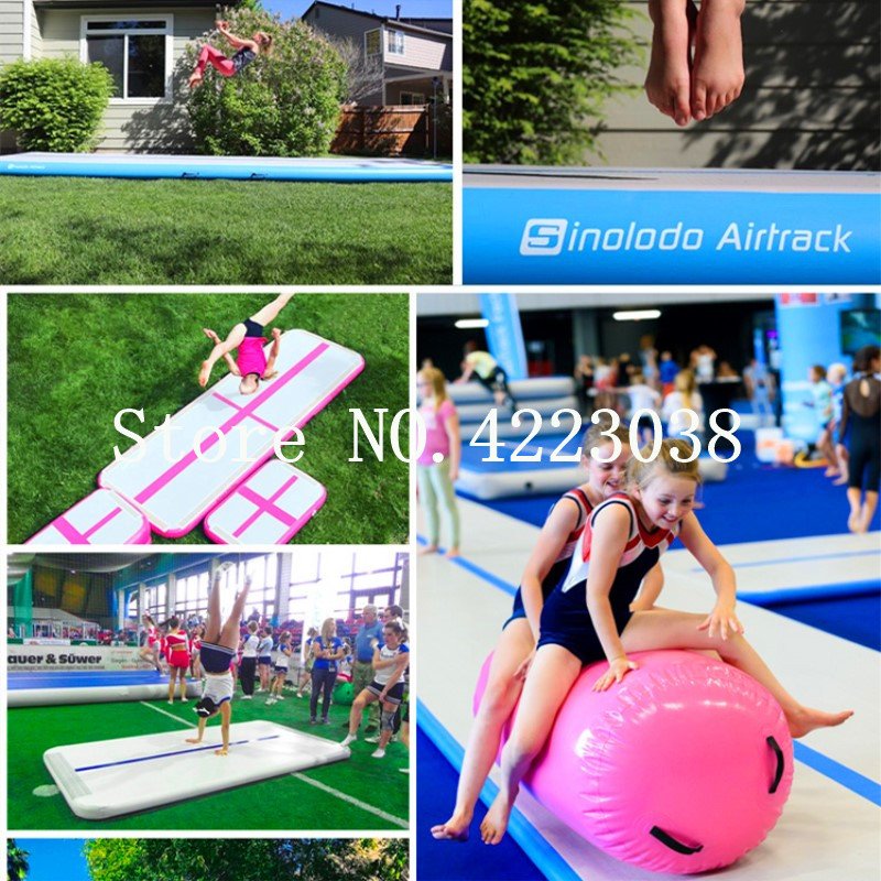 Inflatable Air Track Set For Gymnastics Cheerleading Tumbling Training Equipment - 10