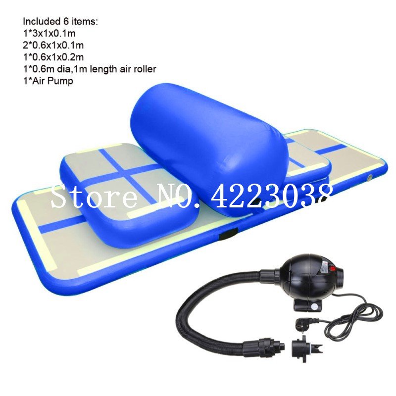Inflatable Air Track Set For Gymnastics Cheerleading Tumbling Training Equipment - 3