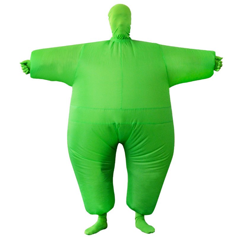 Adult Inflatable Sumo Wrestling Suit Full Body Fancy Dress Halloween Cosplay Costume Blow Up Party Toy - 7