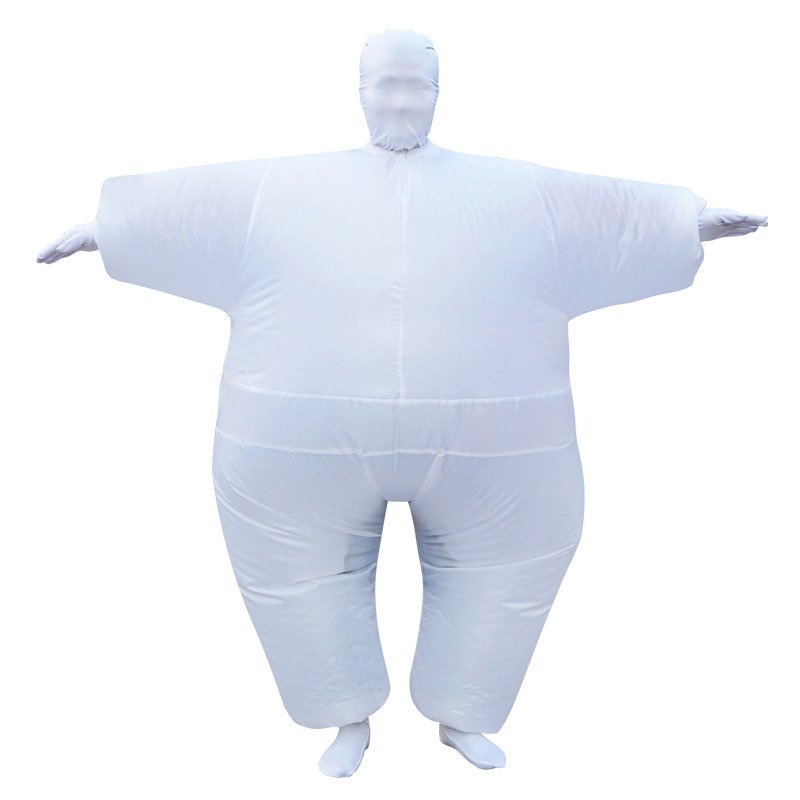 Adult Inflatable Sumo Wrestling Suit Full Body Fancy Dress Halloween Cosplay Costume Blow Up Party Toy - 8