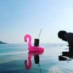 Air Mattresses For Cup Inflatable Flamingo Drinks Holder Pool Floats Bar Coasters Floatation Devices Pink - 3